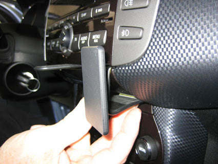 Brodit ProClip 854075 voor Fiat Bravo 2008-2014 - detail van dashboardmontage
