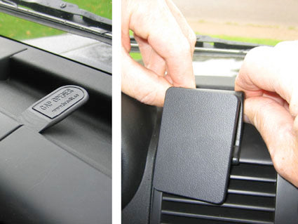 Brodit ProClip 854077 voor Land Rover Defender 2007-2016 - montagepositie op dashboard
