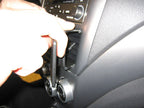 Brodit ProClip 854083 voor Subaru WRX 2008-2014, Subaru Outback Sport 2008-2011 e.a. - ProClip geplaatst in het voertuig