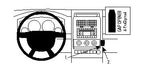 Brodit ProClip 854092 voor Jeep Liberty 2008-2012 en Jeep Cherokee 2009-2012 - productfoto zwarte ABS montagebasis