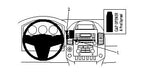 Brodit ProClip 854108 voor Nissan Titan 2008-2015 - productfoto zwarte ABS montagebasis