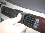 Brodit ProClip 854116 voor Volvo XC70 2008-2011, Volvo V70 II 2008-2011 en Volvo S80 2007-2011 - ProClip geplaatst in het voertuig