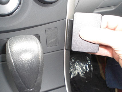 Brodit ProClip 854141 voor Toyota Corolla 2009-2013 - montagepositie op dashboard