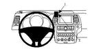 Brodit ProClip 854149 voor Nissan Murano 2009-2014 en Nissan CrossCabriolet 2009-2014 - productfoto zwarte ABS montagebasis