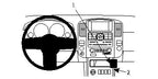 Brodit ProClip 854196 voor Nissan Pathfinder 2010-2012 en Nissan Pathfinder 2008-2012 - productfoto zwarte ABS montagebasis