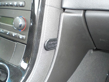 Brodit ProClip 854233 voor Chevrolet Corvette 2008-2013 - montagepositie op dashboard