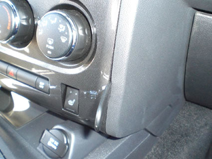 Brodit ProClip 854251 voor Dodge Challenger 2008-2014 - montagepositie op dashboard