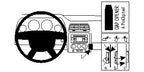 Brodit ProClip 854251 voor Dodge Challenger 2008-2014 - productfoto zwarte ABS montagebasis