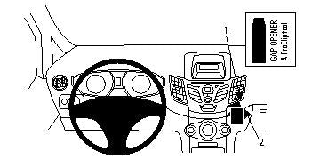 Brodit ProClip 854252 voor Ford Fiesta 2009-2017 - montagefoto 6