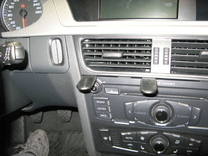 Brodit ProClip 854263 voor Audi S5 2007-2016, Audi S4 Sedan 2008-2015 e.a. - montagepositie op dashboard