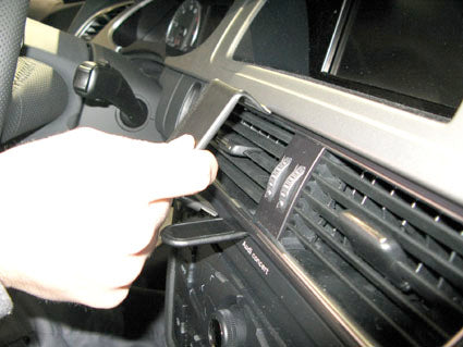 Brodit ProClip 854263 voor Audi S5 2007-2016, Audi S4 Sedan 2008-2015 e.a. - ProClip geplaatst in het voertuig