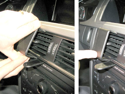 Brodit ProClip 854263 voor Audi S5 2007-2016, Audi S4 Sedan 2008-2015 e.a. - detail van dashboardmontage