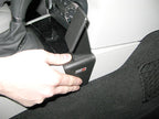 Brodit ProClip 854269 voor Mercedes Benz GLK-Class 2008-2012 - ProClip geplaatst in het voertuig