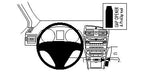 Brodit ProClip 854281 voor Toyota Avensis 2009-2015 - productfoto zwarte ABS montagebasis