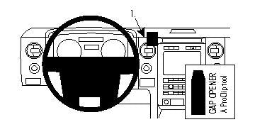 Brodit ProClip 854307 voor Ford F-Series 150 2009-2014 en Lincoln Mark LT 2010-2015 - montagefoto 7