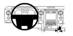 Brodit ProClip 854308 voor Ford F-Series 150 2009-2014 en Lincoln Mark LT 2010-2015 - productfoto zwarte ABS montagebasis