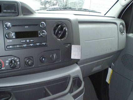Brodit ProClip 854311 voor Ford E-Series 150 2009-2016 - productfoto zwarte ABS montagebasis