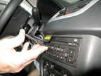 Brodit ProClip 854341 voor Peugeot 206+ 2009-2013 - montagepositie op dashboard