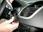 Brodit ProClip 854341 voor Peugeot 206+ 2009-2013 - ProClip geplaatst in het voertuig