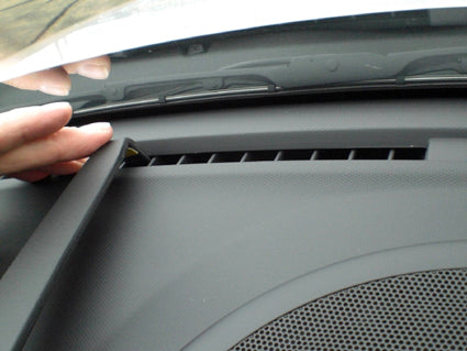 Brodit ProClip 854370 voor Kia Soul 2009 - montagepositie op dashboard