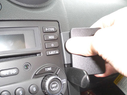 Brodit ProClip 854375 voor Pontiac G6 2009-2010 - montagepositie op dashboard
