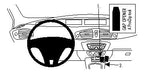 Brodit ProClip 854391 voor Renault Scénic 2010-2016 - productfoto zwarte ABS montagebasis