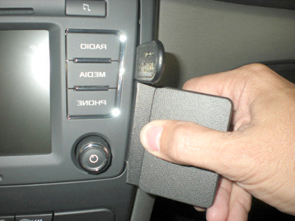 Brodit ProClip 854394 voor Skoda Yeti 2010-2017 - ProClip geplaatst in het voertuig