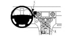 Brodit ProClip 854412 voor Land Rover LR4 2010-2017 en Land Rover Discovery 4 2010-2017 - productfoto zwarte ABS montagebasis