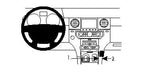 Brodit ProClip 854413 voor Land Rover LR4 2010-2017 en Land Rover Discovery 4 2010-2017 - productfoto zwarte ABS montagebasis