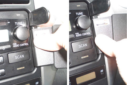 Brodit ProClip 854442 voor Toyota RAV 4 2004-2005 - montagepositie op dashboard
