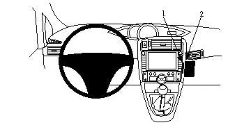 Brodit ProClip 854451 voor Toyota Verso 2009-2019 - montagefoto 6
