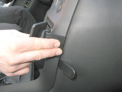 Brodit ProClip 854454 voor Citroen C3 2010-2016 - detail van dashboardmontage