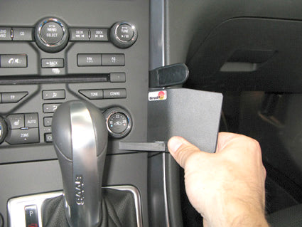 Brodit ProClip 854514 voor Saab 9-5 2011-2012 - detail van dashboardmontage