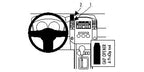 Brodit ProClip 854520 voor Nissan Navara 2011-2015 en Nissan King Cab 2011-2015 - productfoto zwarte ABS montagebasis