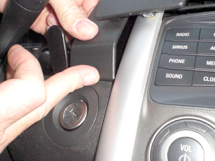 Brodit ProClip 854540 voor Ford Edge 2011-2014 - detail van dashboardmontage