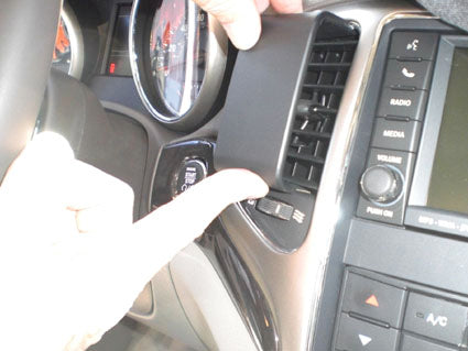 Brodit ProClip 854549 voor Jeep Grand Cherokee 2011-2020 - ProClip geplaatst in het voertuig