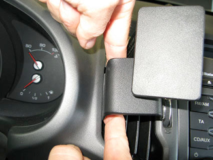 Brodit ProClip 854557 voor Kia Sportage 2011-2016 - ProClip geplaatst in het voertuig