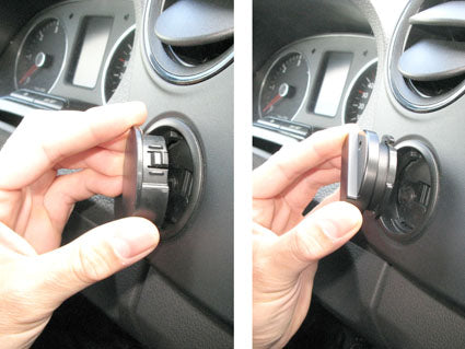 Brodit ProClip 854601 voor Volkswagen Amarok 2011-2016 - montagepositie op dashboard