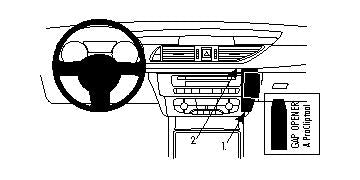 Brodit ProClip 854622 voor Audi S6 2011-2018 en Audi A6 2011-2018 - montagefoto 6
