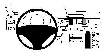 Brodit ProClip 854626 voor Lexus CT Series 2011-2020 - montagefoto 6