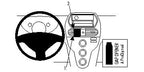 Brodit ProClip 854628 voor Citroen C-Zero 2010-2017, Mitsubishi i-MiEV 2010-2017 en Peugeot iOn 2010-2017 - montagefoto 6