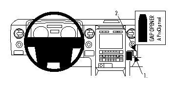 Brodit ProClip 854639 voor Ford F-Series 150 2009-2014 en Lincoln Mark LT 2010-2015 - montagefoto 7