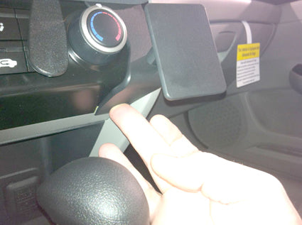 Brodit ProClip 854654 voor Honda Civic Si 2012, Honda Civic Hybrid 2012 en Honda Civic 2012 - detail van dashboardmontage