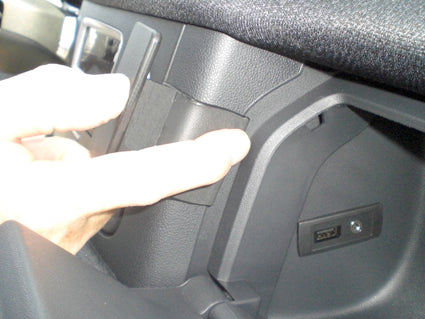 Brodit ProClip 854669 voor Smart ForTwo 2011-2014 - detail van dashboardmontage