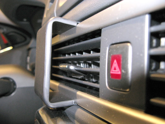 Brodit ProClip 854672 voor Volvo XC70 2012-2016, Volvo V70 II 2012-2016 en Volvo S80 2012-2016 - productfoto zwarte ABS montagebasis