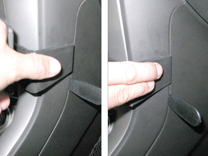 Brodit ProClip 854678 voor Chevrolet Captiva 2012-2014 - detail van dashboardmontage