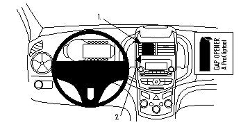 Brodit ProClip 854680 voor Chevrolet Sonic 2012-2021 en Chevrolet Aveo 2012-2014 - montagefoto 8