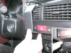 Brodit ProClip 854693 voor Fiat Doblò 2010-2014 en Opel Combo 2012-2018 - detail van dashboardmontage