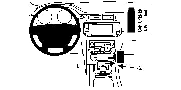 Brodit ProClip 854702 voor Land Rover Range Rover Evoque 2012-2018 - montagefoto 6