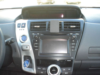 Brodit ProClip 854713 voor Toyota Prius v 2012-2014 en Toyota Prius + 2012-2014 - detail van dashboardmontage